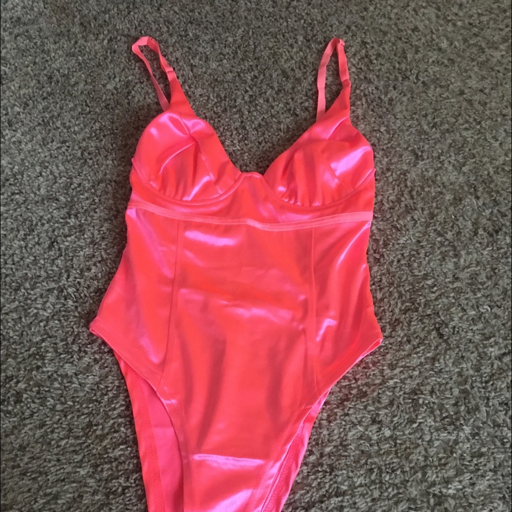 Neon Pink Bodysuit